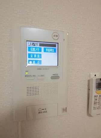 セキュリティ　※別部屋写真参照