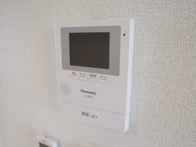 セキュリティ　モニター付きインターフォンです。