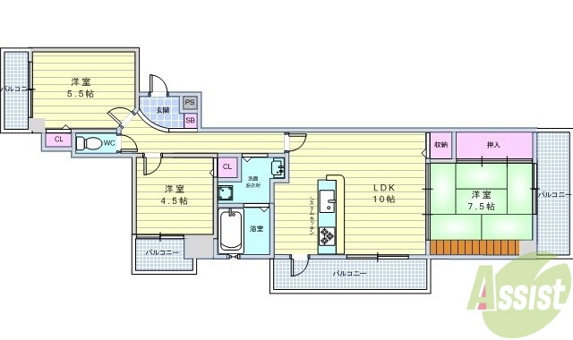 間取り図