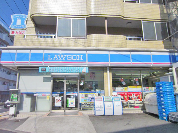 コンビニ　ローソン上馬二丁目店（コンビニ）まで100m