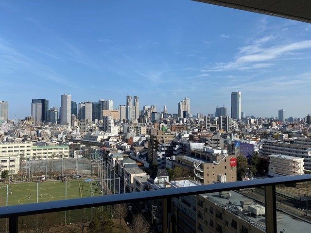 眺望　都庁方面を臨む（昼景）