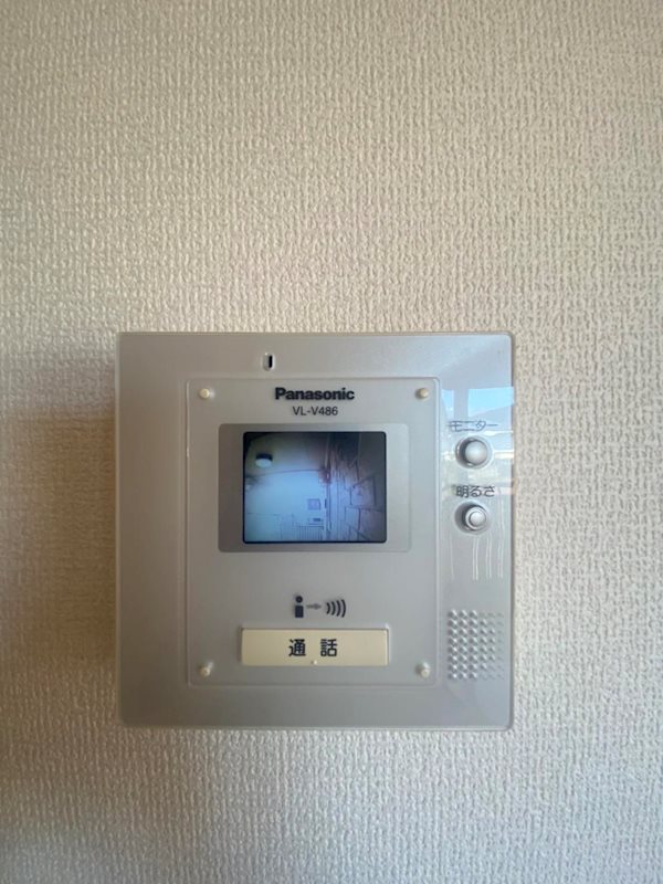 セキュリティ　モニター付きインターホン