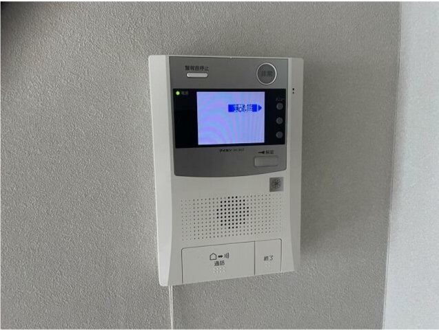 セキュリティ　インターホンです