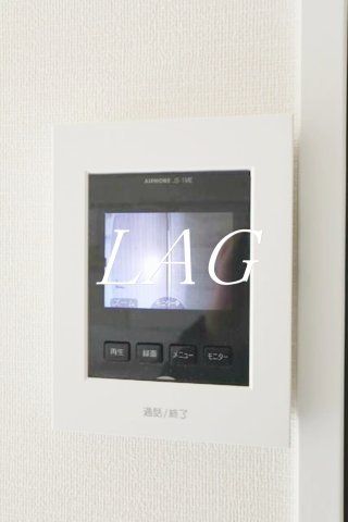 セキュリティ　モニター付きインターフォンです。