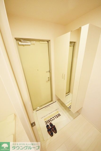 玄関　お問合せはタウンハウジングまで！※現地待合わせ相談可能