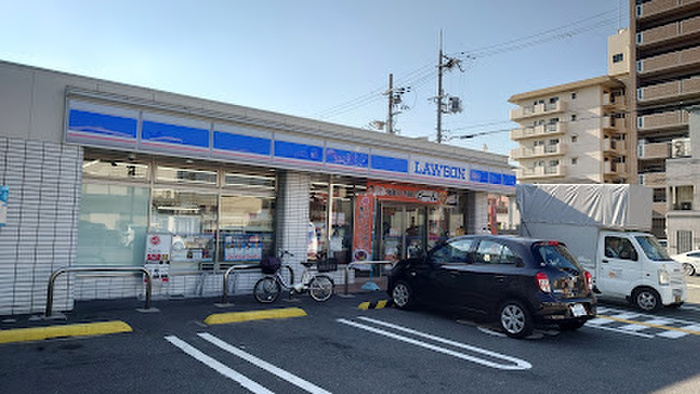 コンビニ　ローソン 杭全八丁目店（コンビニ）まで120m