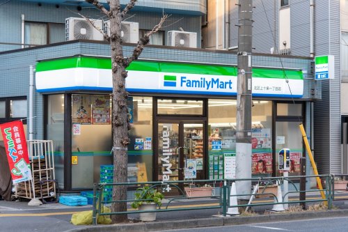 コンビニ　ファミリーマート 北区上十条一丁目店（コンビニ）まで1254m