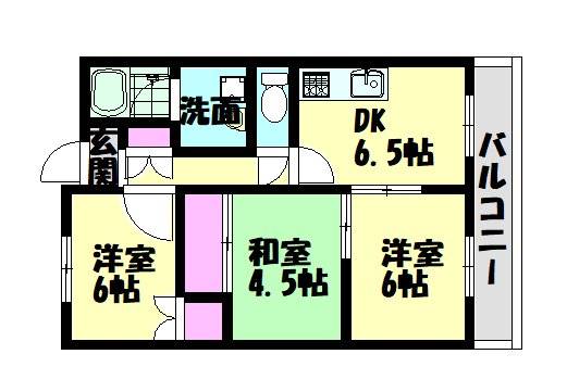 リヴェールド和泉の間取り写真
