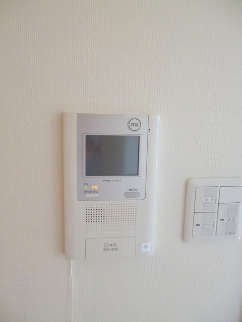 セキュリティ　安心のTVモニタ付インタホン　ＡＬＳＯＫ導入物件