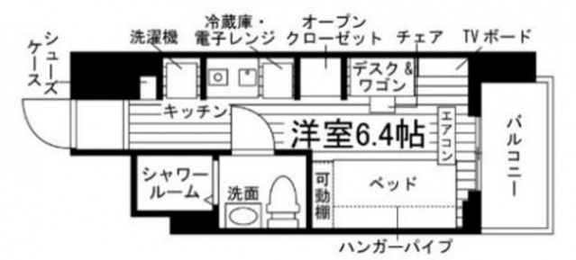 仙台市地下鉄南北線 北四番丁駅 徒歩12分 15階建 築3年の間取り写真