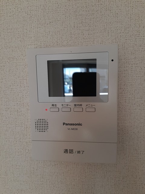 セキュリティ　モニター付きインターホンです！
