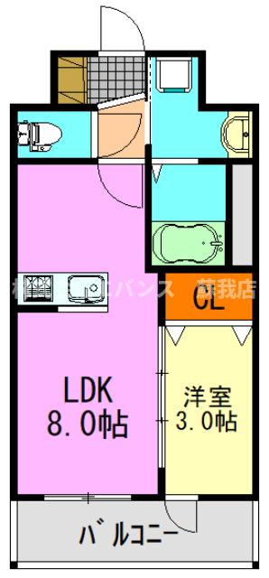 LANART蘇我の間取り写真