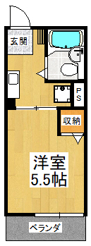 それいゆKの間取り写真