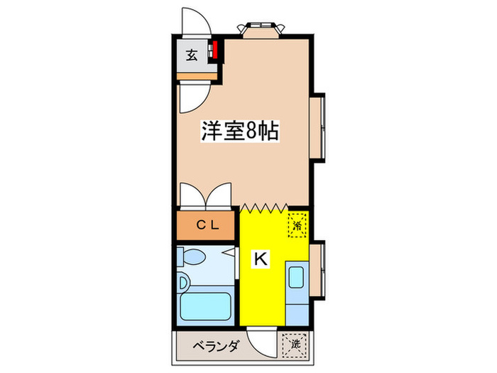 メゾンフタバの間取り写真