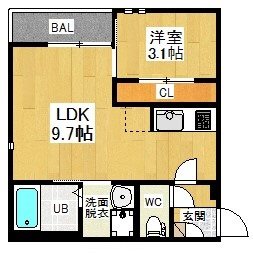 GRANDTIC L’AMOURの間取り写真