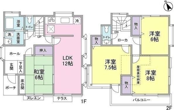 ZIZON SETAの間取り写真