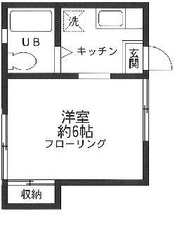 ビラ湘南の間取り写真