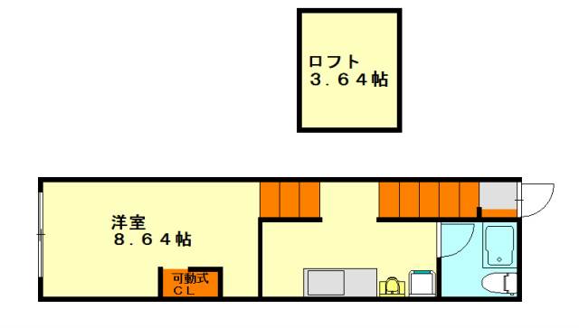 アイリーフ室見の間取り写真