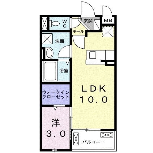 アンプルールの間取り写真