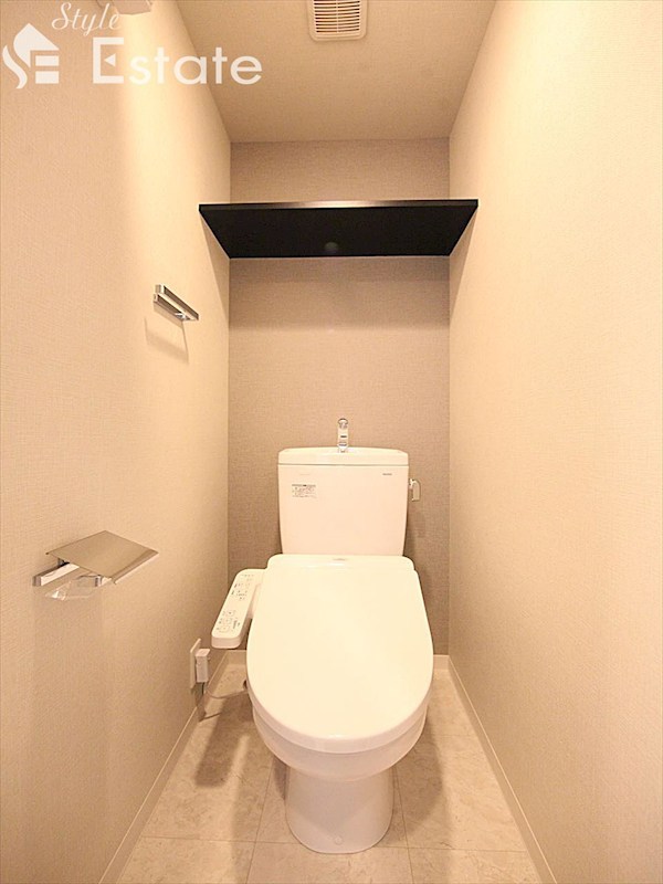 地下鉄東山線 亀島駅 徒歩2分 15階建 築5年のトイレ写真