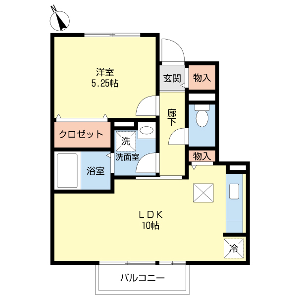 ルミエールの間取り写真