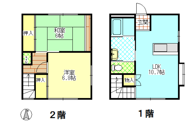 ヴェルジェの間取り