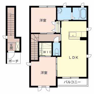 カサ　エクセレンテ　IIの間取り