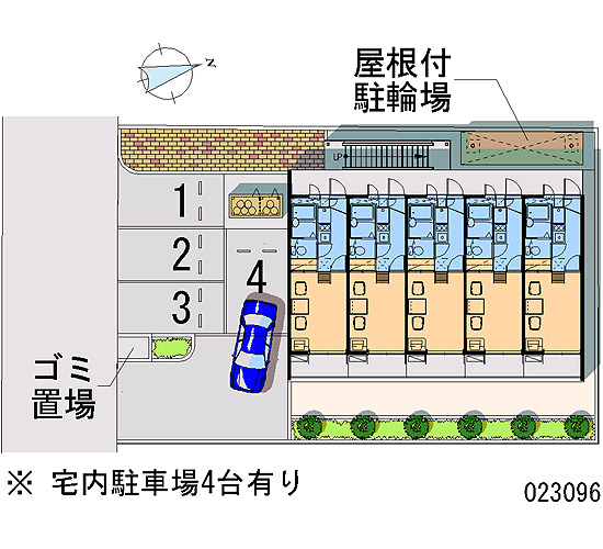 【ブロバンス　辻の駐車場】