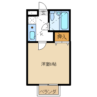 深谷壱番館の間取り