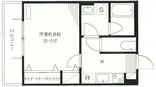 東京都中野区本町４（アパート）の賃貸物件の間取り