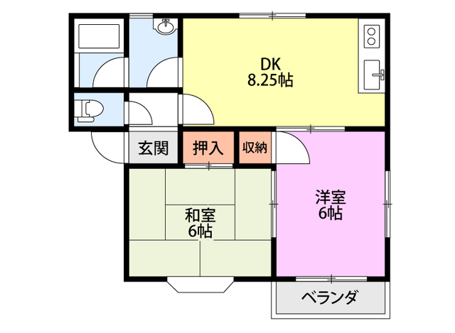 K’ｓハウスの間取り