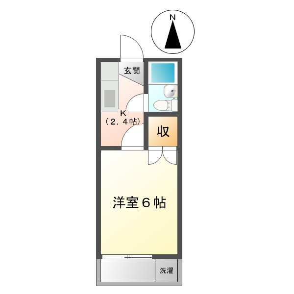 カレッジハウス　３の間取り