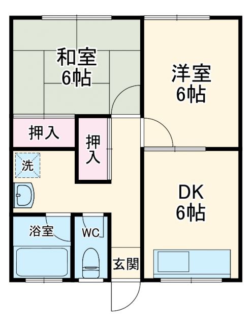 エクメーネ加藤IIIの間取り