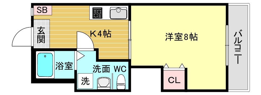 ルプリーズ西宮北口の間取り