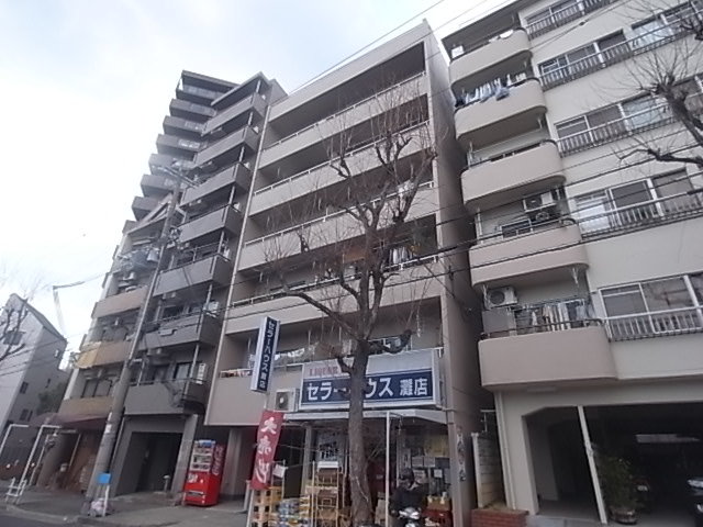 神戸市灘区原田通のマンションの建物外観