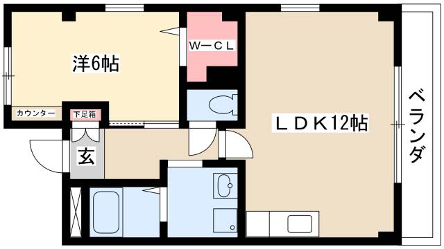 カトルセゾンの間取り