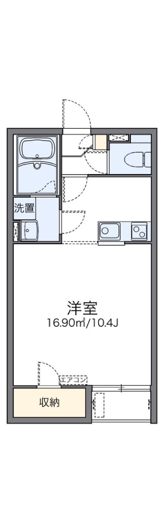 レオネクストＫIIの間取り