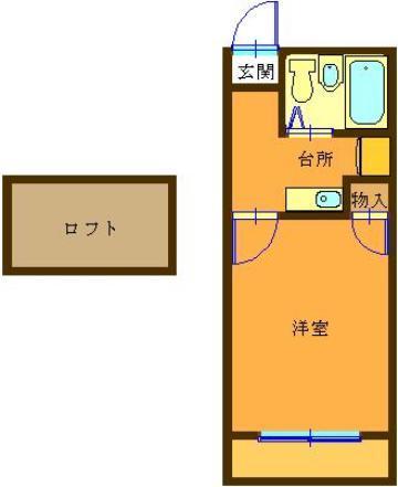 アリス深谷４号館の間取り