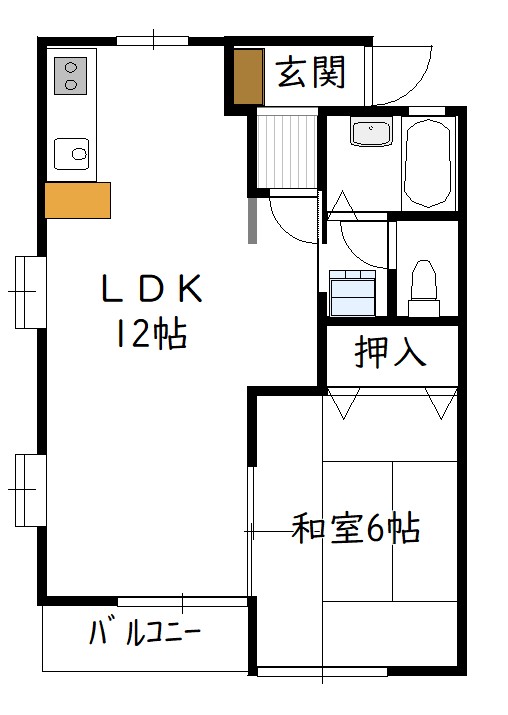 サザンコートの間取り