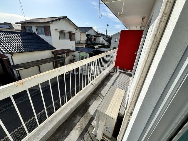 【和歌山市大谷のマンションのバルコニー】