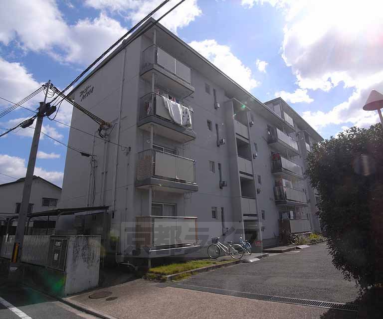 京都市伏見区桃山町立売のマンションの建物外観