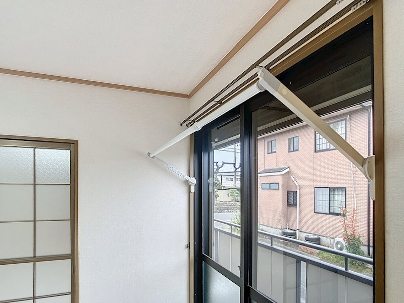 その他　室内物干し付いてます！