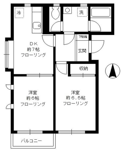 【フォーレスト八雲の間取り】