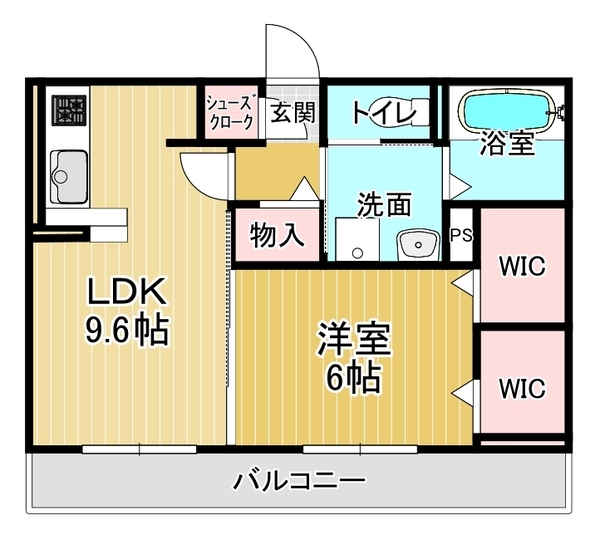 アイリスの間取り