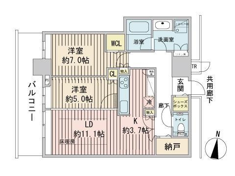 ONE札幌ステーションタワーの間取り