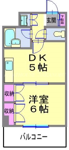 レブリ・エヌの間取り