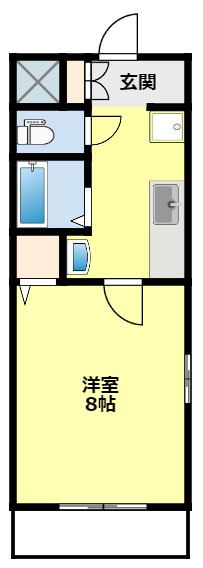 豊田市若宮町のマンションの間取り