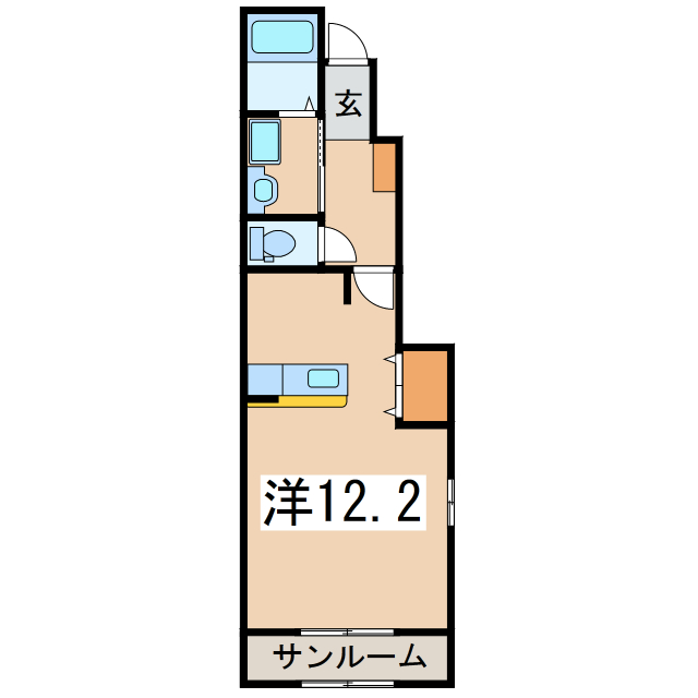 メゾン・エスポワール 新横町の間取り