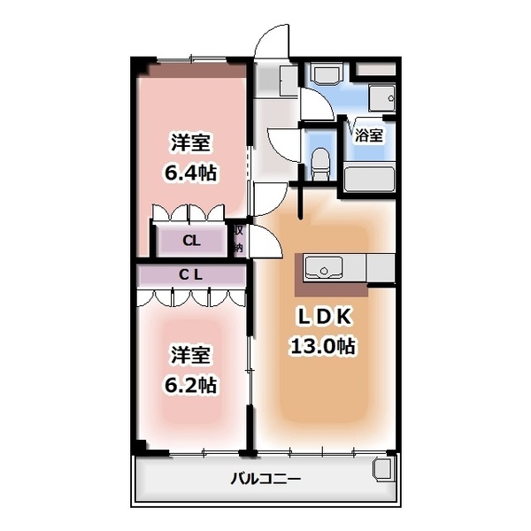 ガーデニングヒルズレオの間取り