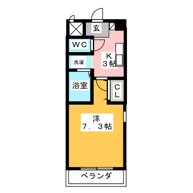 エクシード御器所の間取り